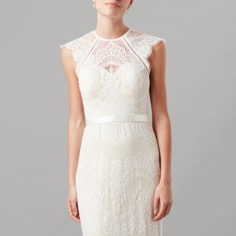 BHLDN Catherine Deane Suri wedding gown